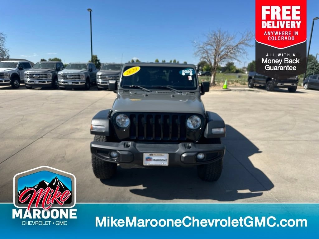 Used 2020 Jeep Wrangler Unlimited Willys Sport 4x4 SUV