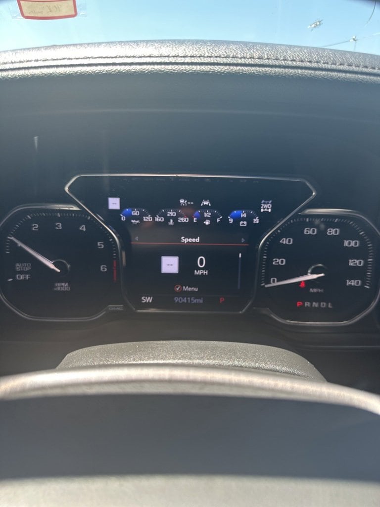 Used 2020 GMC Sierra 1500 AT4 with VIN 1GTP9EEL1LZ246561 for sale in Longmont, CO