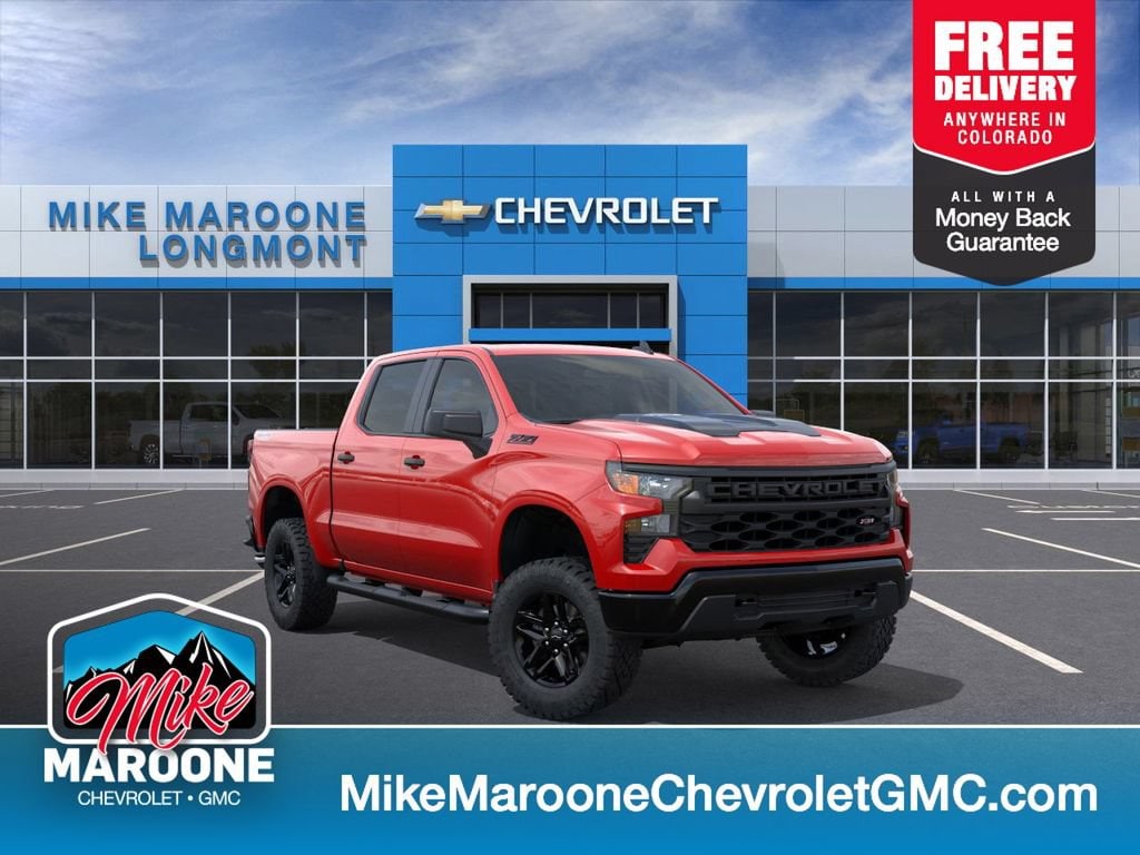 New 2026 Chevrolet Silverado 1500 Custom Trail Boss Truck