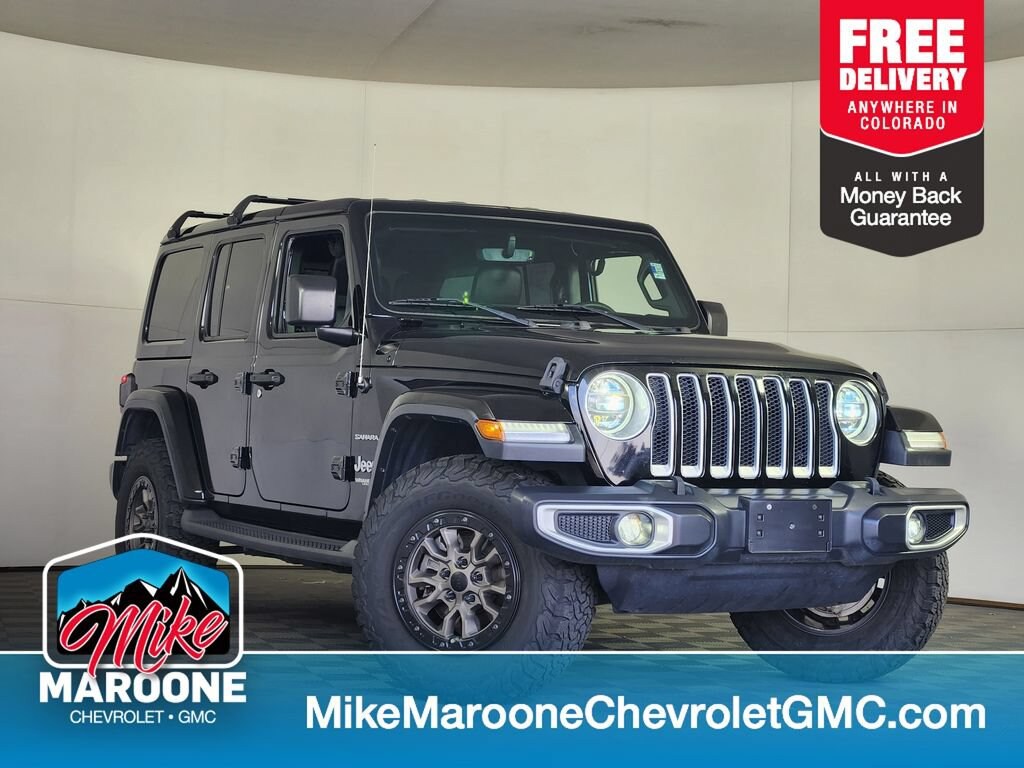 Used 2019 Jeep Wrangler Unlimited Sahara 4x4 SUV
