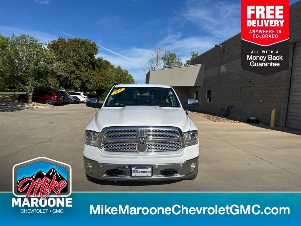 Used 2018 Ram 1500 Laramie Truck Crew Cab