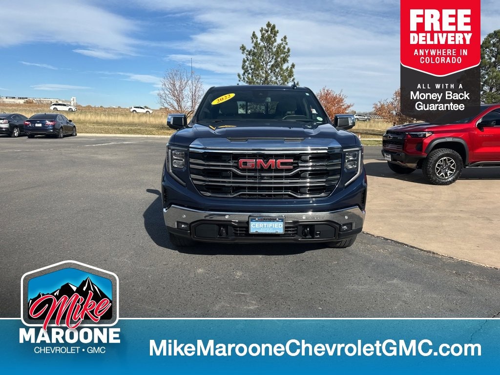 Used 2022 GMC Sierra 1500 SLT Truck Crew Cab