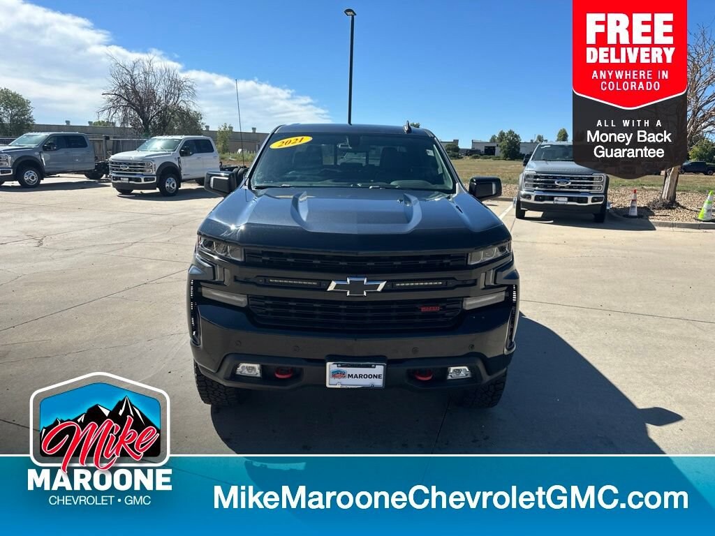 Used 2021 Chevrolet Silverado 1500 LT Trail Boss Truck Crew Cab