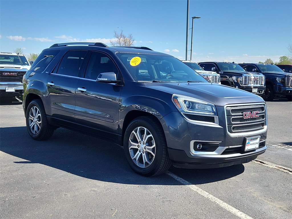 Used 2013 GMC Acadia SLT1 with VIN 1GKKVRKD6DJ248658 for sale in Longmont, CO