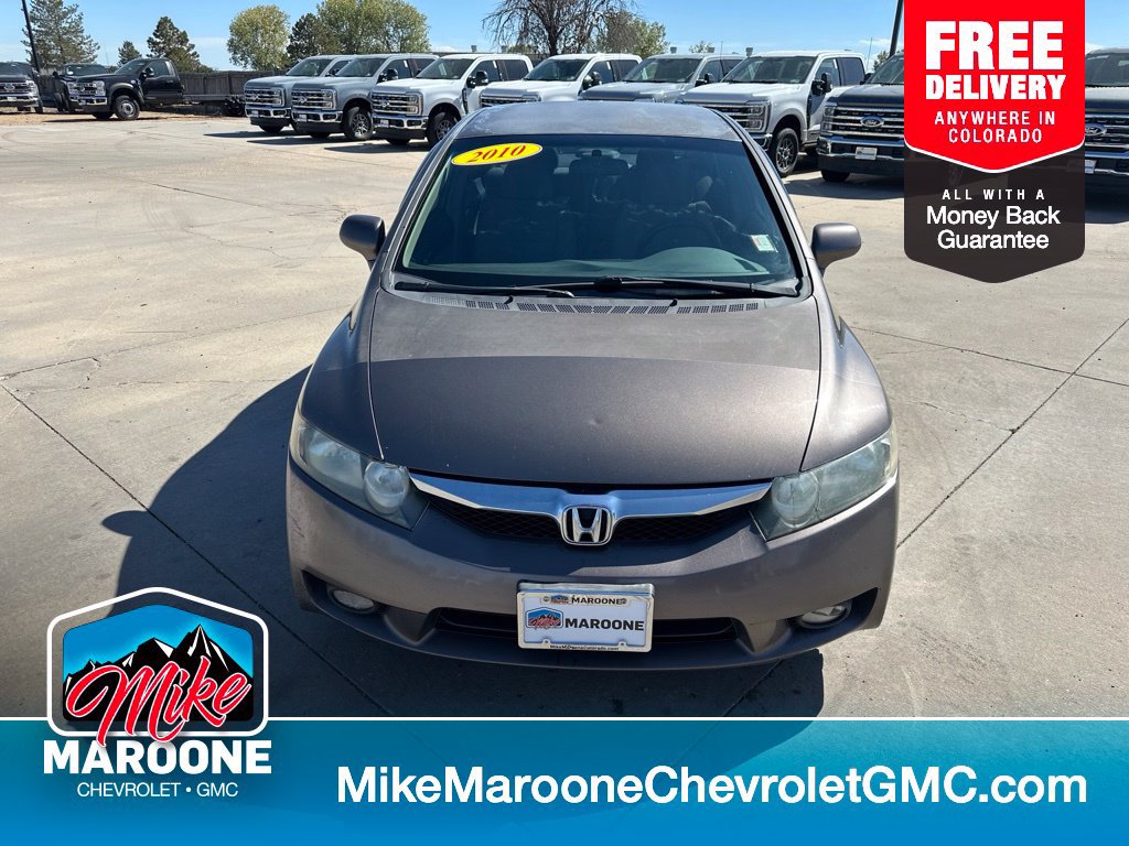 Used 2010 Honda Civic LX with VIN 2HGFA1F58AH576529 for sale in Longmont, CO