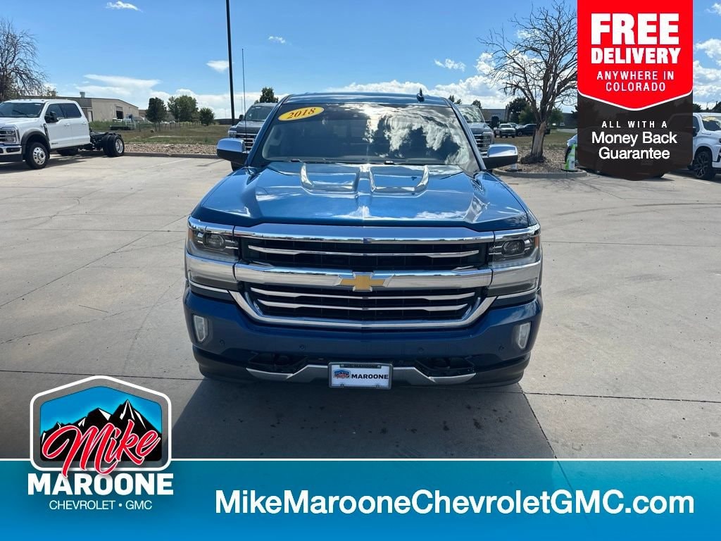 Used 2018 Chevrolet Silverado 1500 High Country Truck Crew Cab