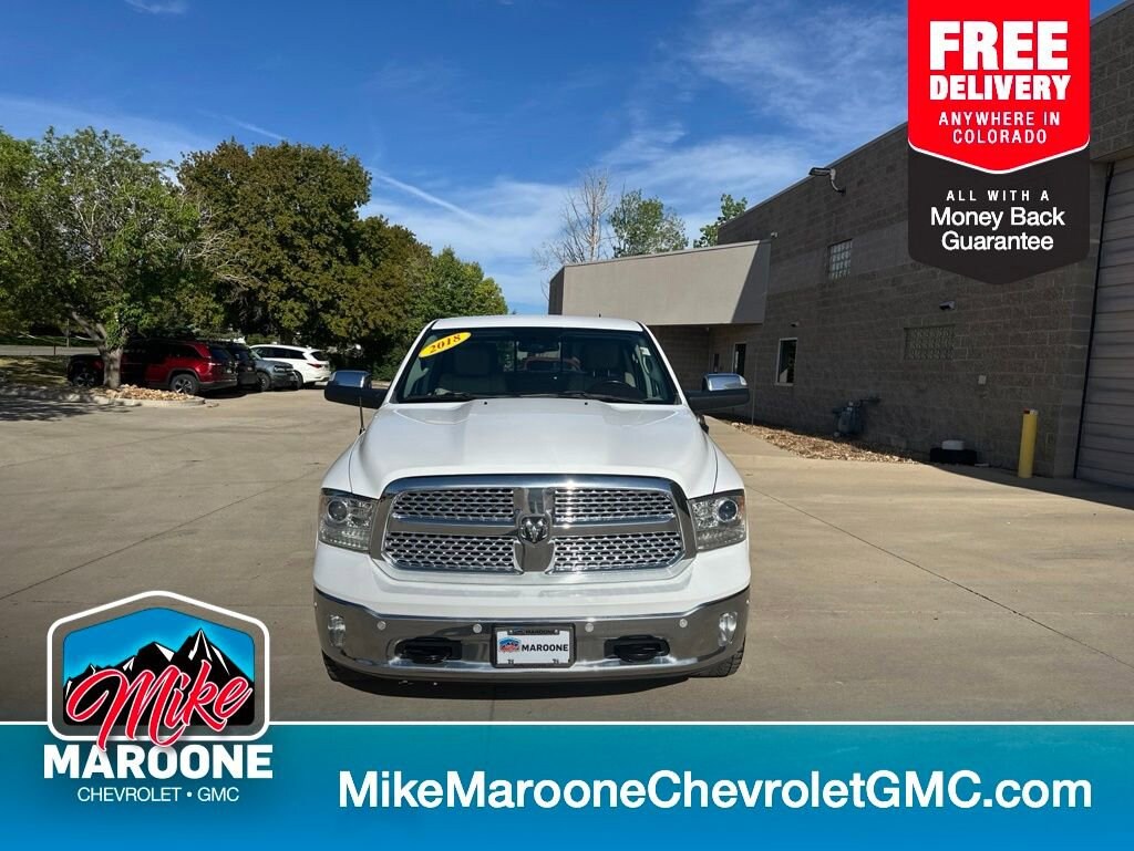 Used 2018 Ram 1500 Laramie Truck Crew Cab