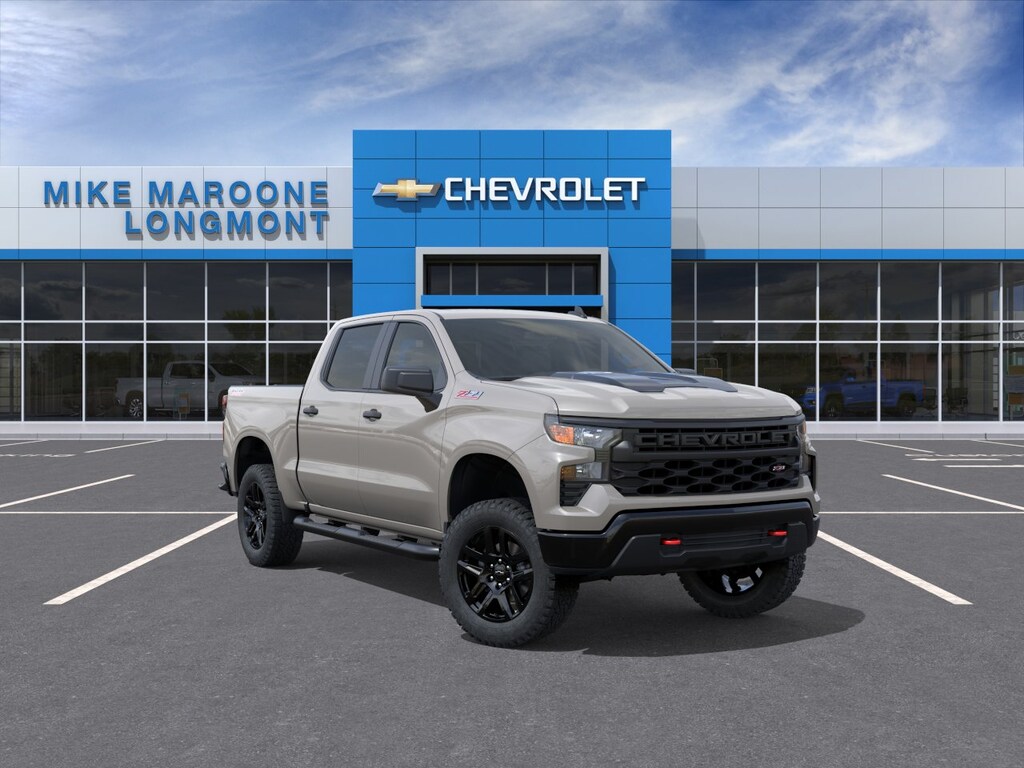 New 2026 Chevrolet Silverado 1500 Custom Trail Boss Truck