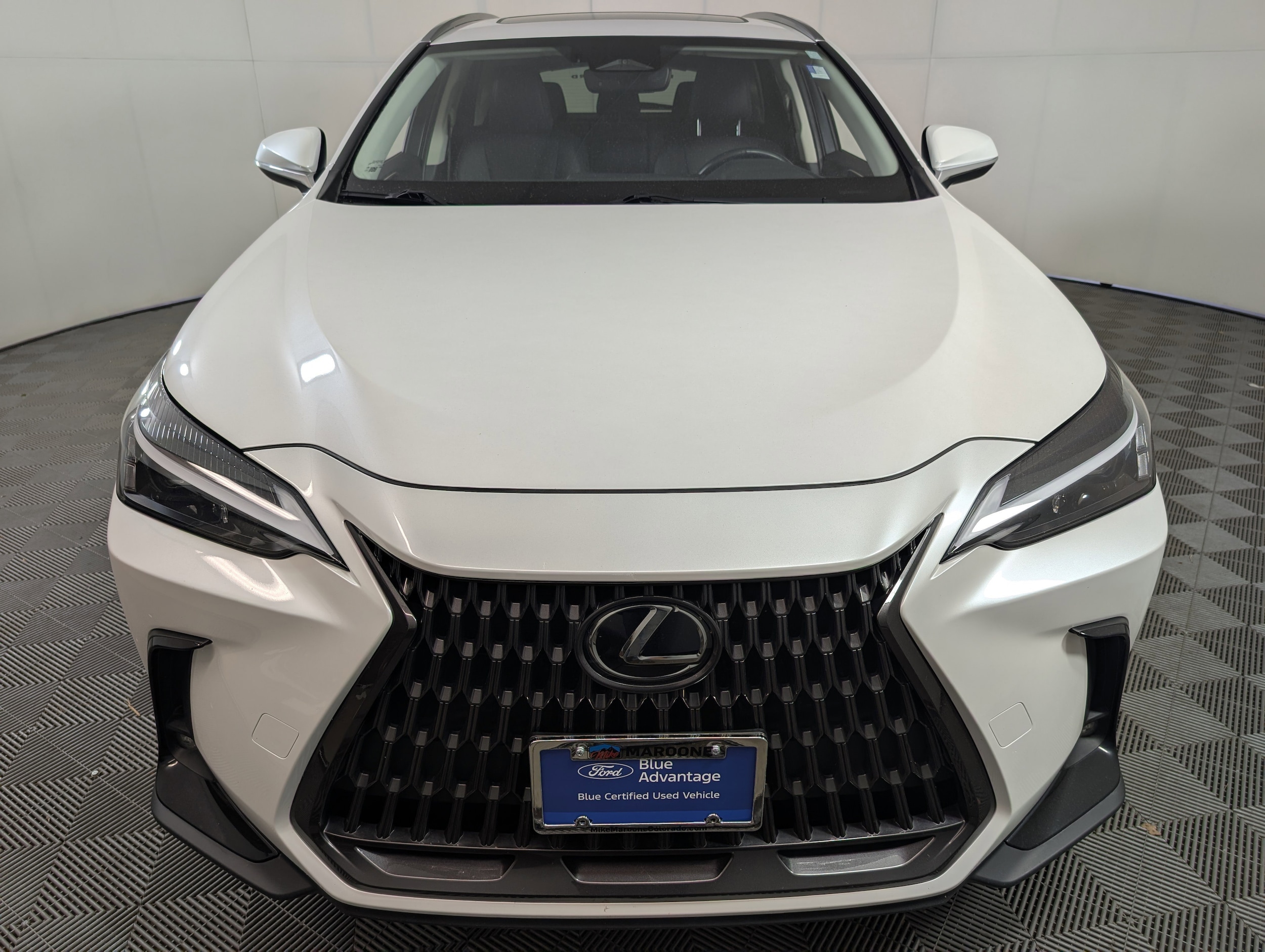 Certified 2022 Lexus NX Hybrid 350h with VIN JTJAKCEZ3N5005224 for sale in Longmont, CO