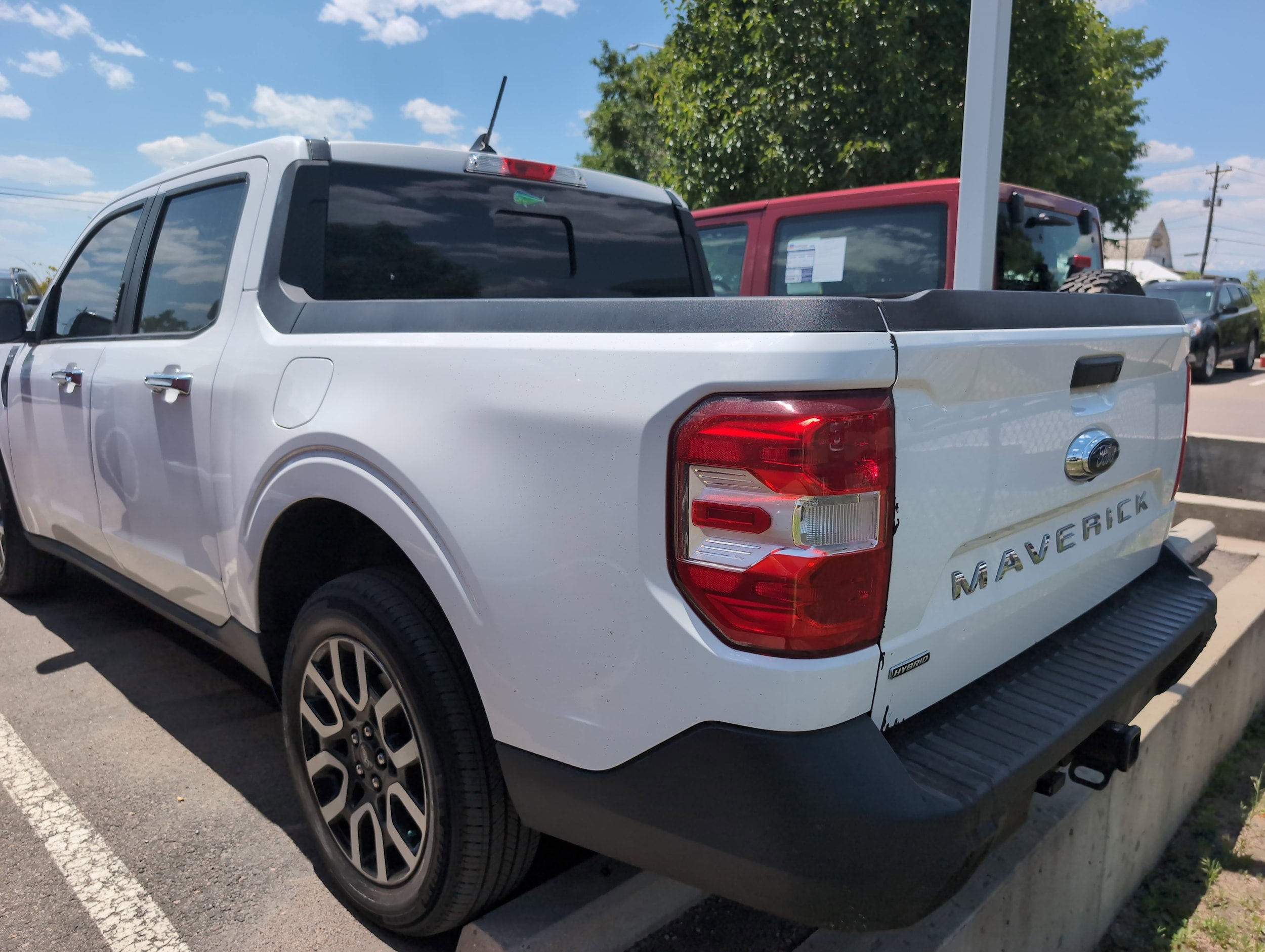Used 2022 Ford Maverick Lariat with VIN 3FTTW8E32NRA86058 for sale in Longmont, CO
