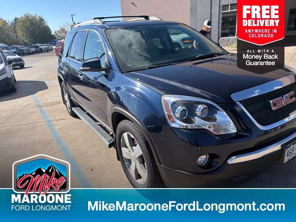 Used 2011 GMC Acadia SLT2 with VIN 1GKKVSED2BJ254327 for sale in Longmont, CO