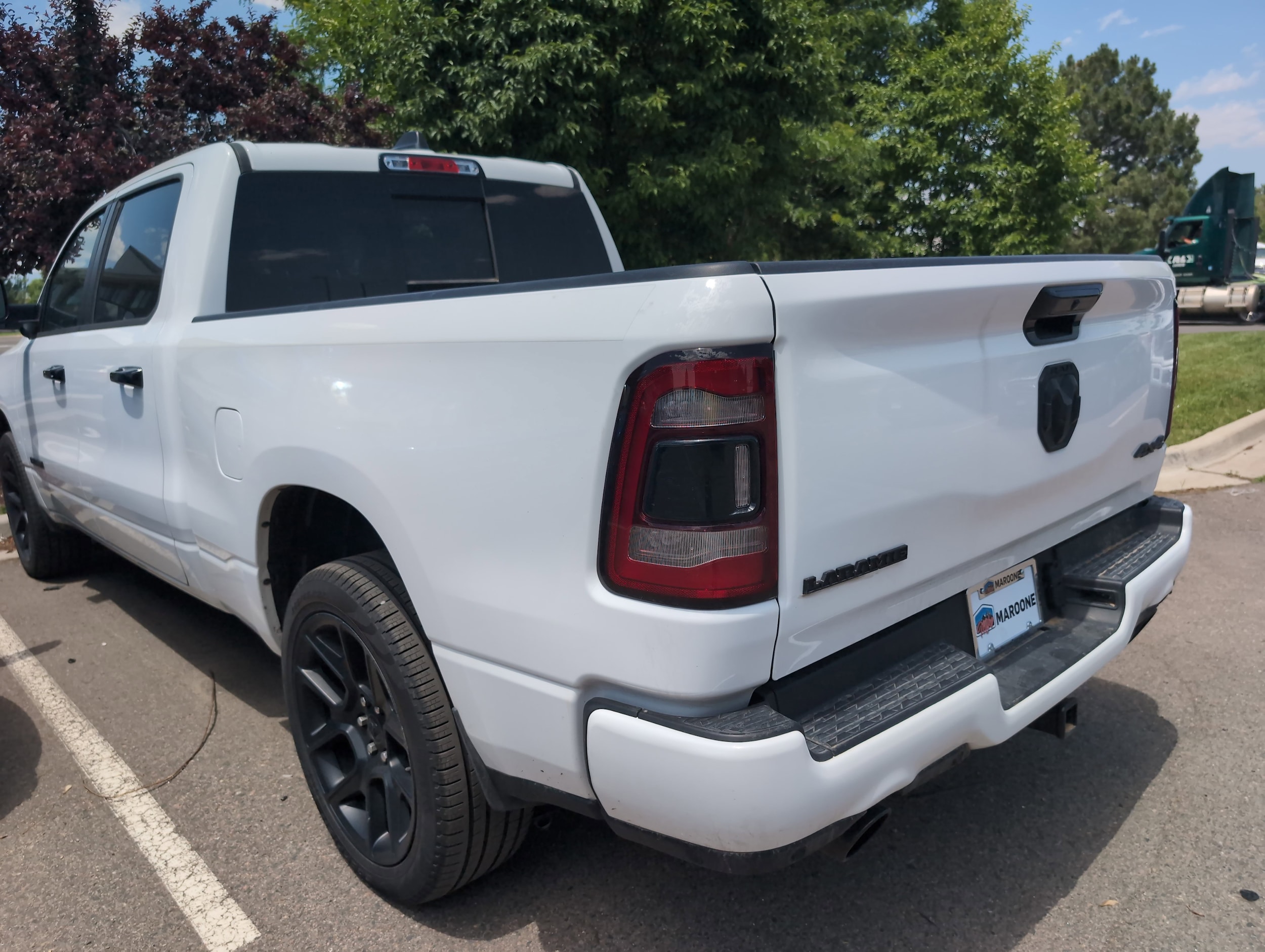 Used 2024 RAM Ram 1500 Pickup Laramie with VIN 1C6SRFRT7RN202646 for sale in Longmont, CO