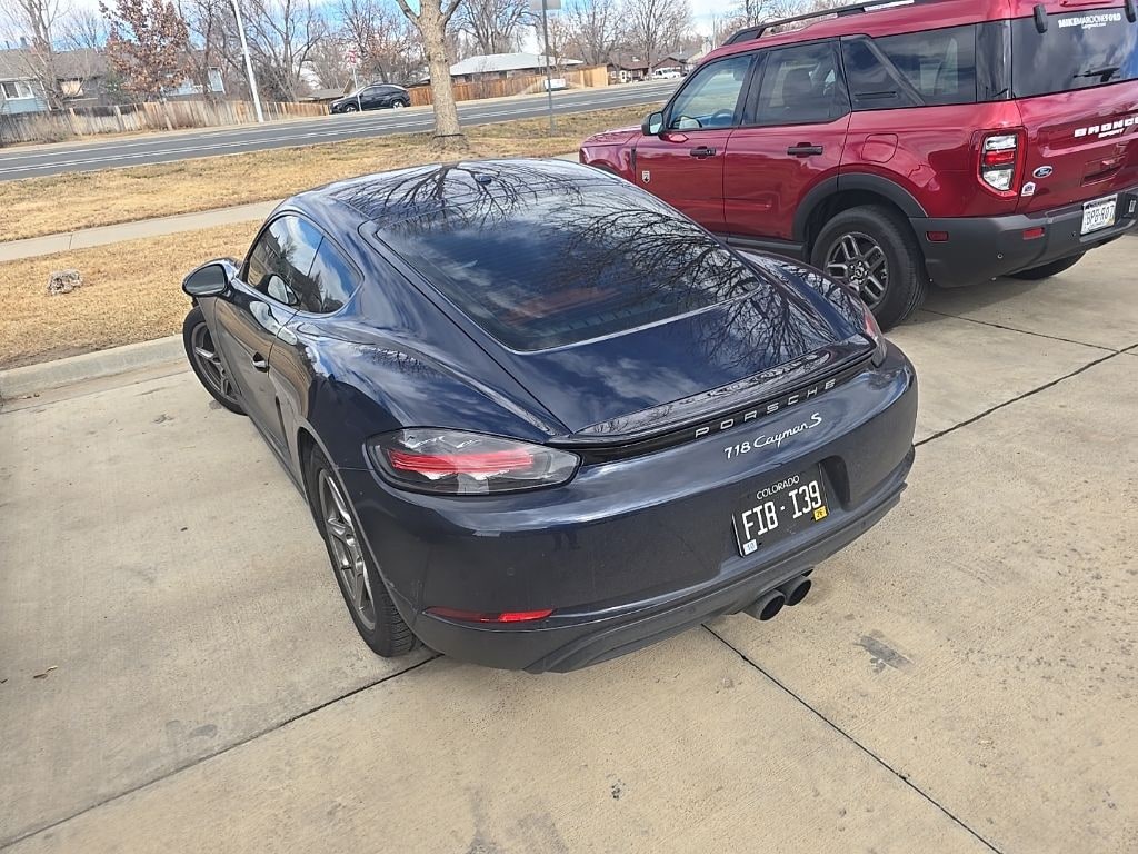 Used 2018 Porsche 718 Cayman S Coupe