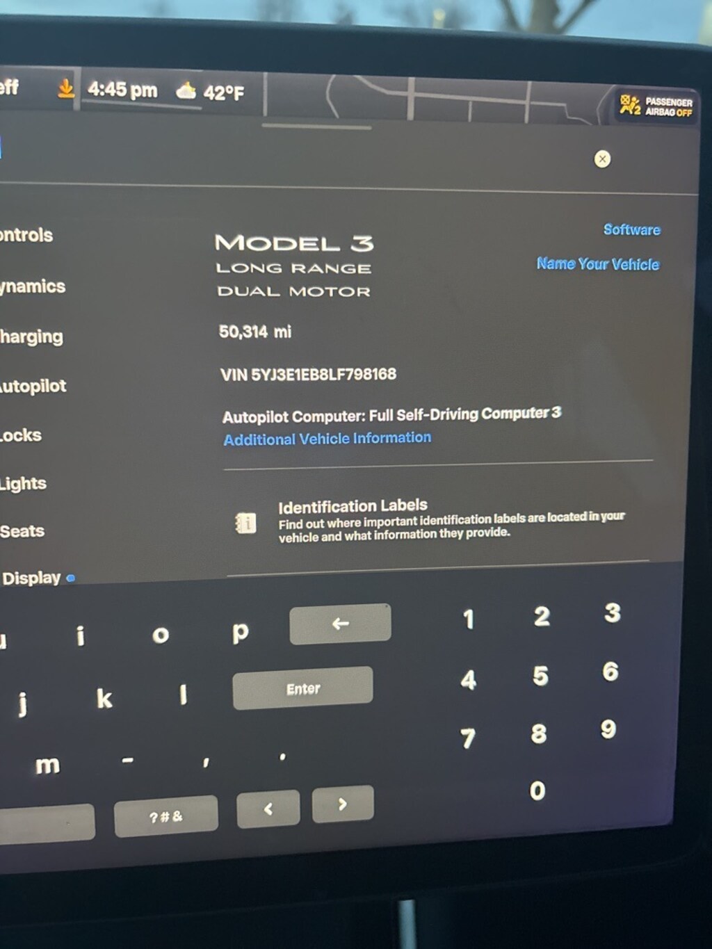 Used 2020 Tesla Model 3 Long Range Sedan