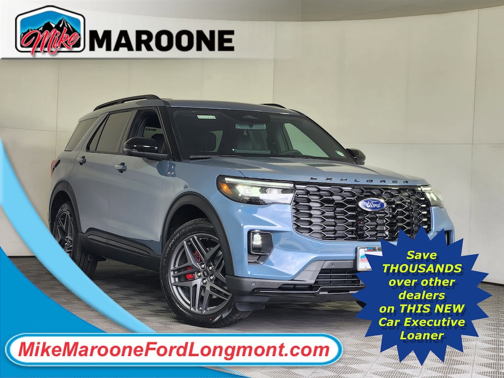 New 2025 Ford Explorer ST-Line SUV