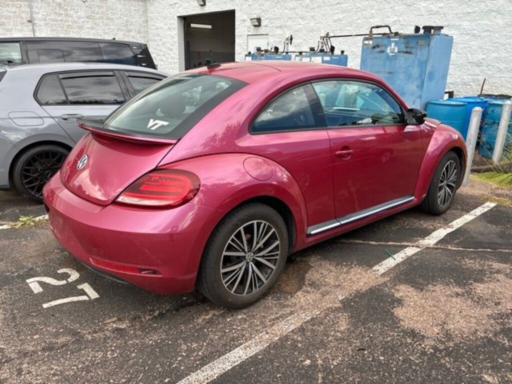 Used 2017 Volkswagen Beetle #Pinkbeetle Hatchback