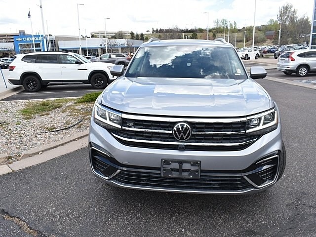Used 2022 Volkswagen Atlas SEL Premium R-Line with VIN 1V2FR2CA8NC509659 for sale in Colorado Springs, CO