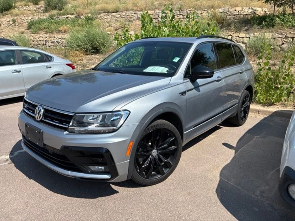 Used 2021 Volkswagen Tiguan 2.0T SE R-Line Black SUV
