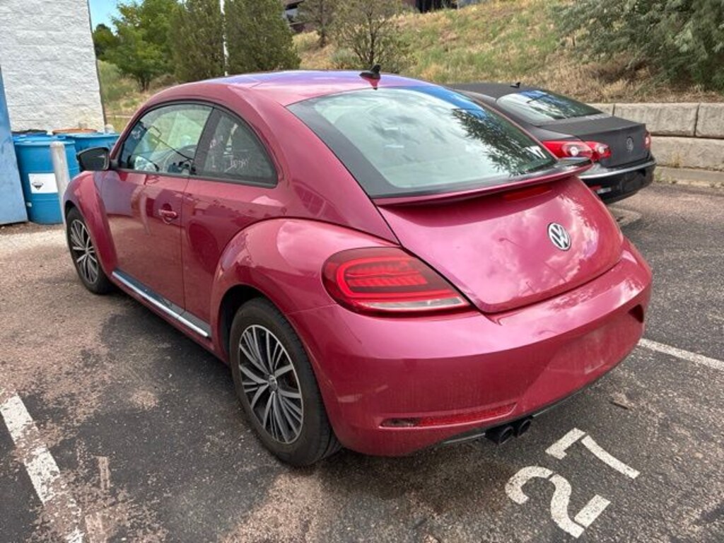 Used 2017 Volkswagen Beetle #Pinkbeetle Hatchback