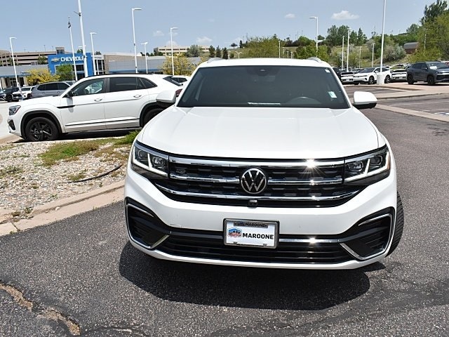 Certified 2022 Volkswagen Atlas Cross Sport SEL Premium R-Line with VIN 1V2FE2CA8NC213424 for sale in Colorado Springs, CO