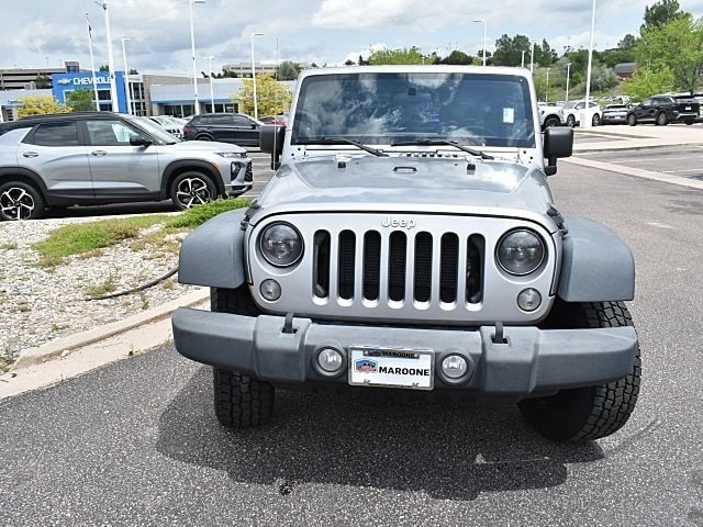 Used 2014 Jeep Wrangler Sport with VIN 1C4AJWAG6EL135313 for sale in Colorado Springs, CO