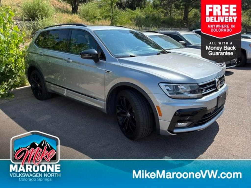 Used 2021 Volkswagen Tiguan 2.0T SE R-Line Black SUV