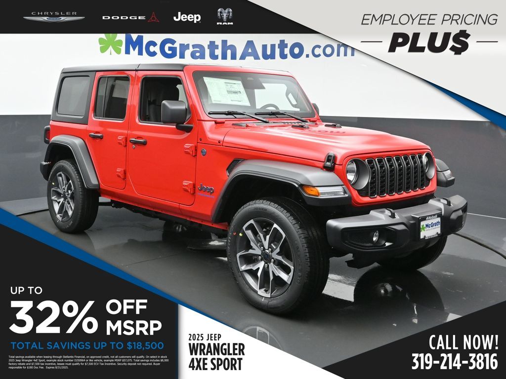 2025 Jeep Wrangler 4xe Sport Utility 