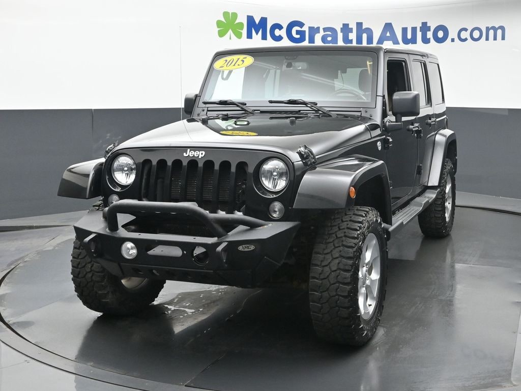 Used 2015 Jeep Wrangler Unlimited Sahara SUV