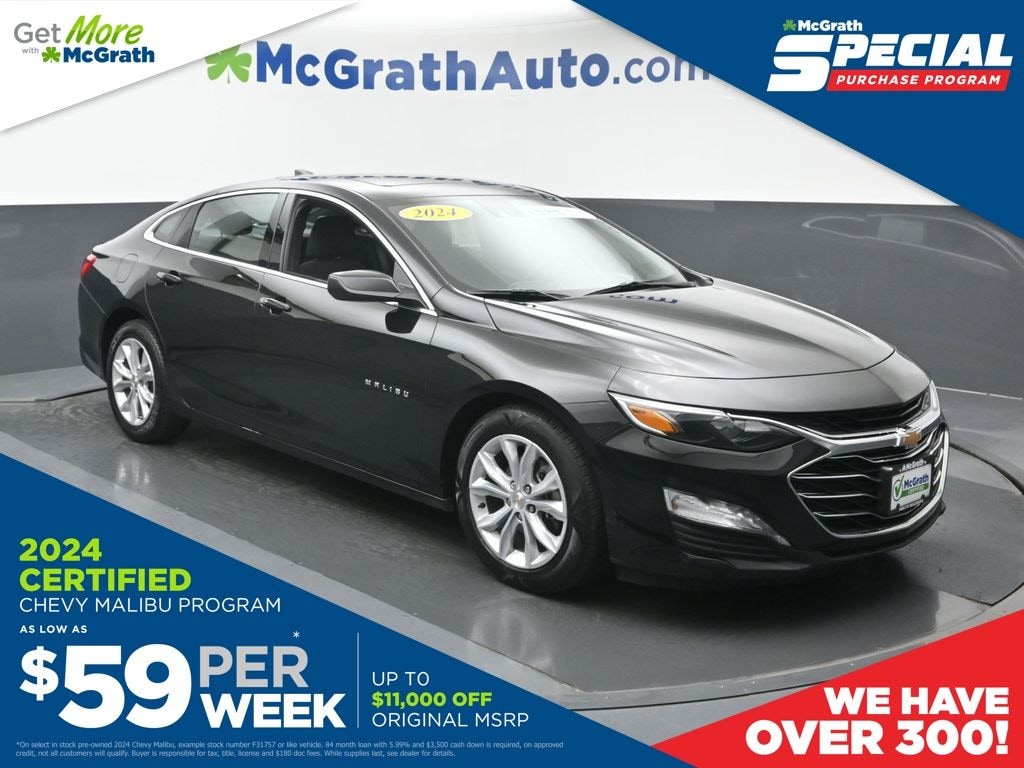 Used 2024 Chevrolet Malibu LT Sedan