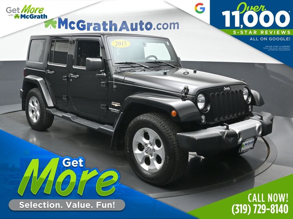 Used 2015 Jeep Wrangler Unlimited Sahara SUV
