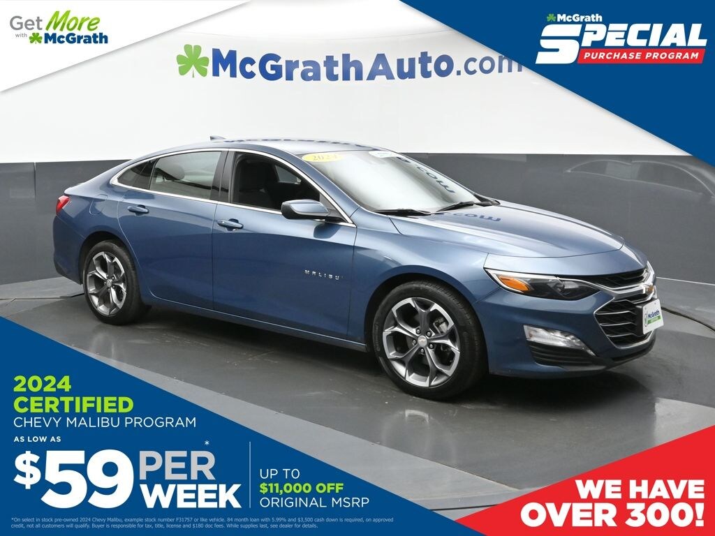 Used 2024 Chevrolet Malibu LT Sedan