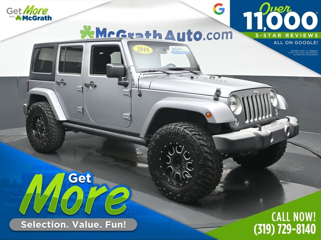 Used 2016 Jeep Wrangler Unlimited Sahara SUV