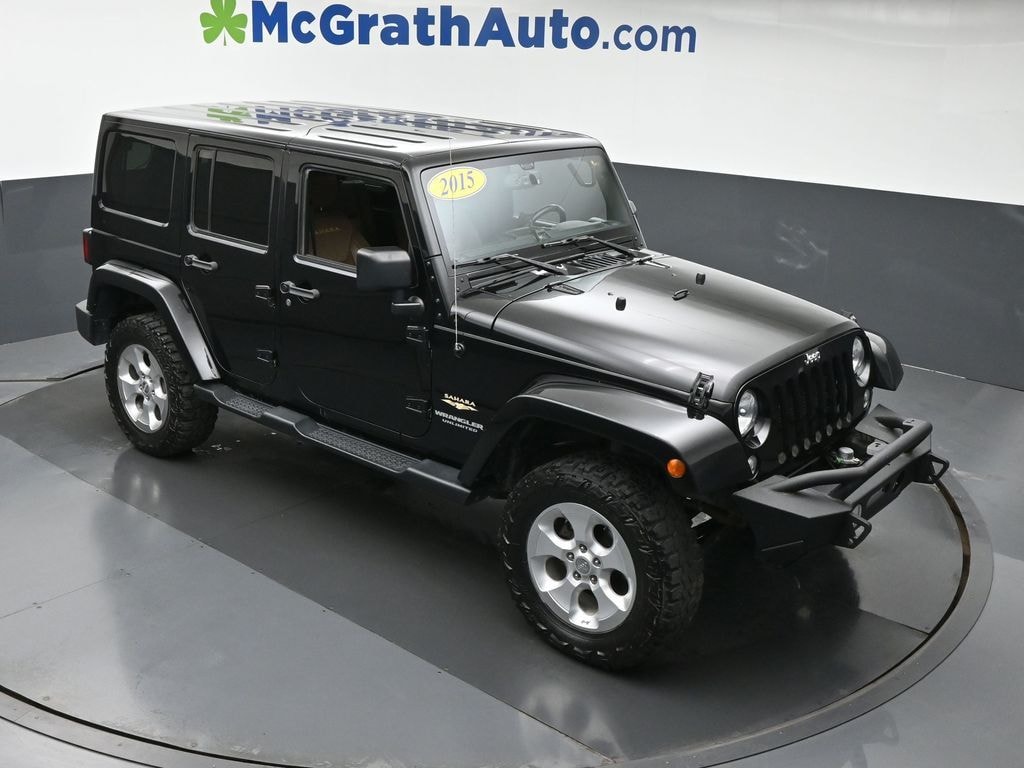 Used 2015 Jeep Wrangler Unlimited Sahara SUV