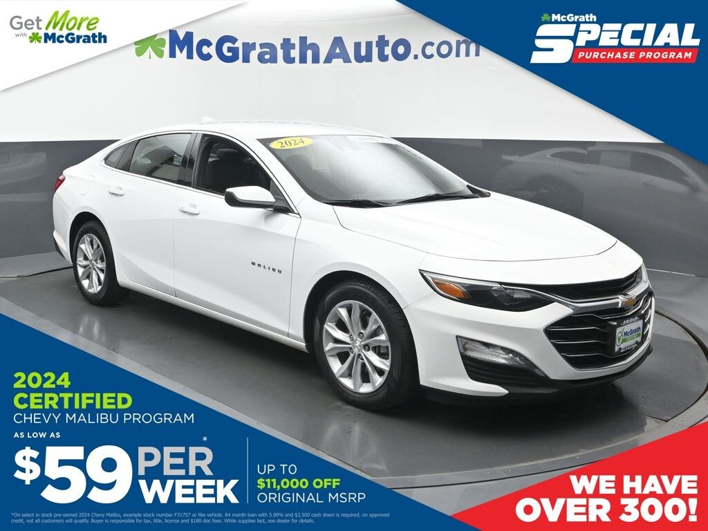 Used 2024 Chevrolet Malibu LT Sedan