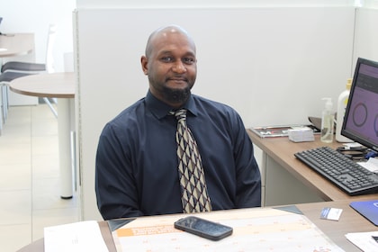 Staff member Zachary Fuller from ID_0af182