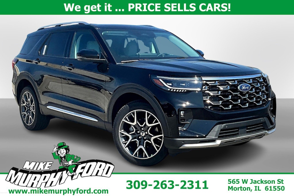 New 2025 Ford Explorer Platinum SUV