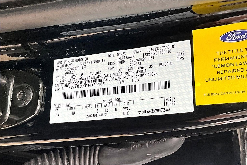 Used 2023 Ford F-150 XLT Truck SuperCrew Cab