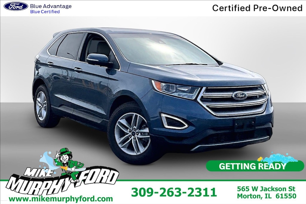 Certified 2018 Ford Edge SEL SUV