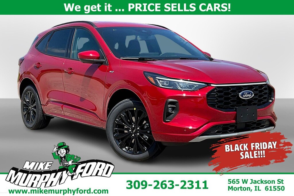 New 2024 Ford Escape For Sale at Mike Murphy Ford VIN 1FMCU9PAXRUB59114