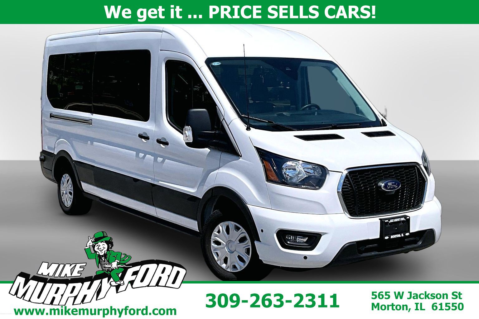 2024 Ford Transit 350 XLT Med Roof Sliding Pass. 148's photo
