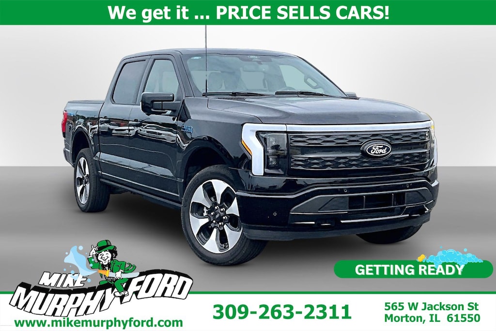 Certified 2025 Ford F-150 Lightning Platinum Truck SuperCrew Cab