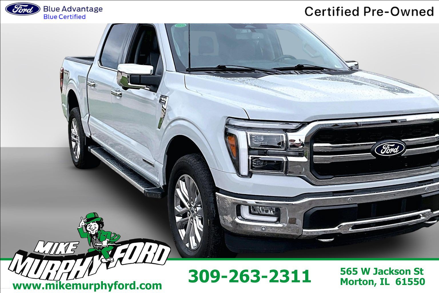 Certified 2024 Ford F-150 Lariat Truck SuperCrew Cab