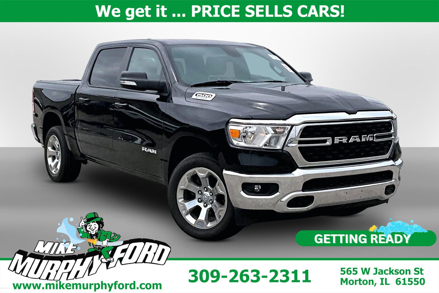 2022 RAM 1500 Big Horn/Lone Star 4x4 Crew Cab 5'7's photo