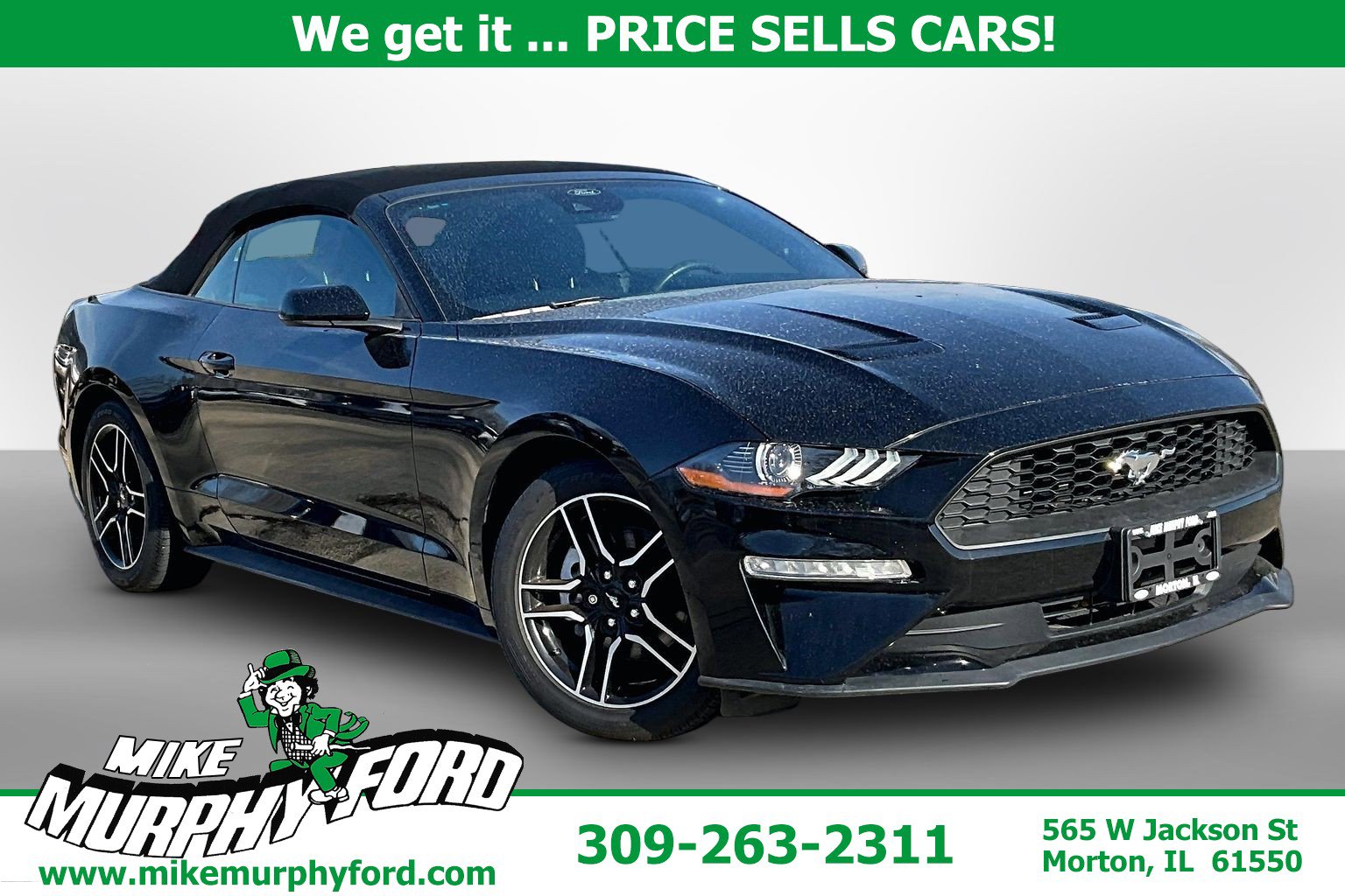 2022 Ford Mustang EcoBoost Convertible's photo