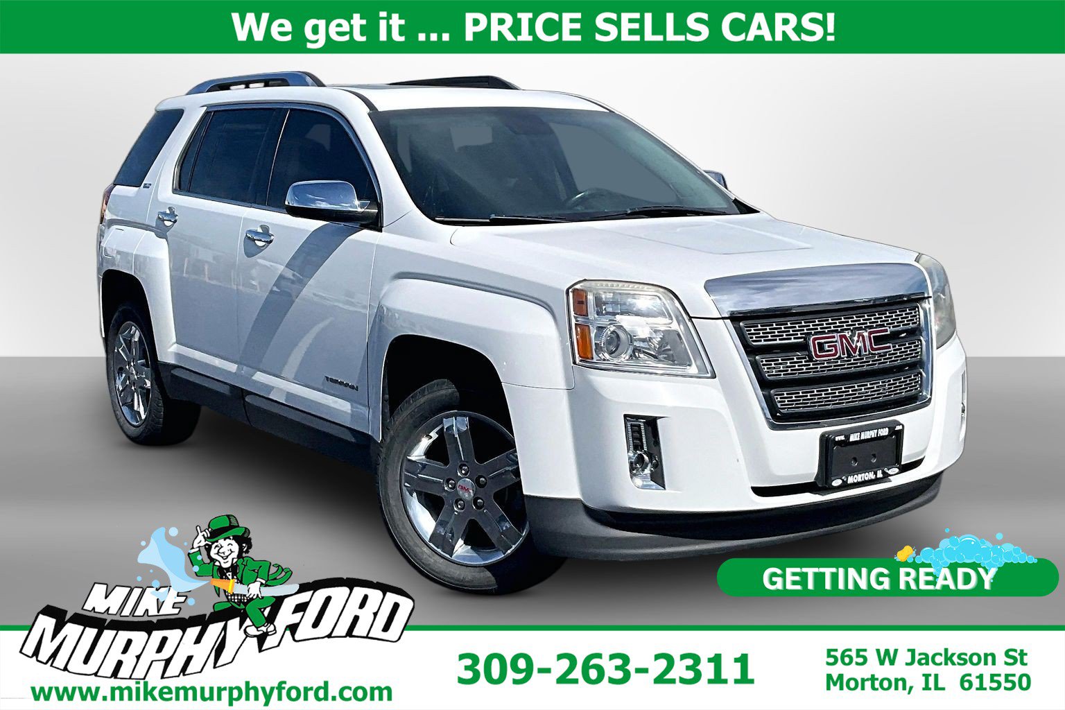 Used 2012 GMC Terrain SLT-2 with VIN 2GKALWEKXC6334657 for sale in Morton, IL