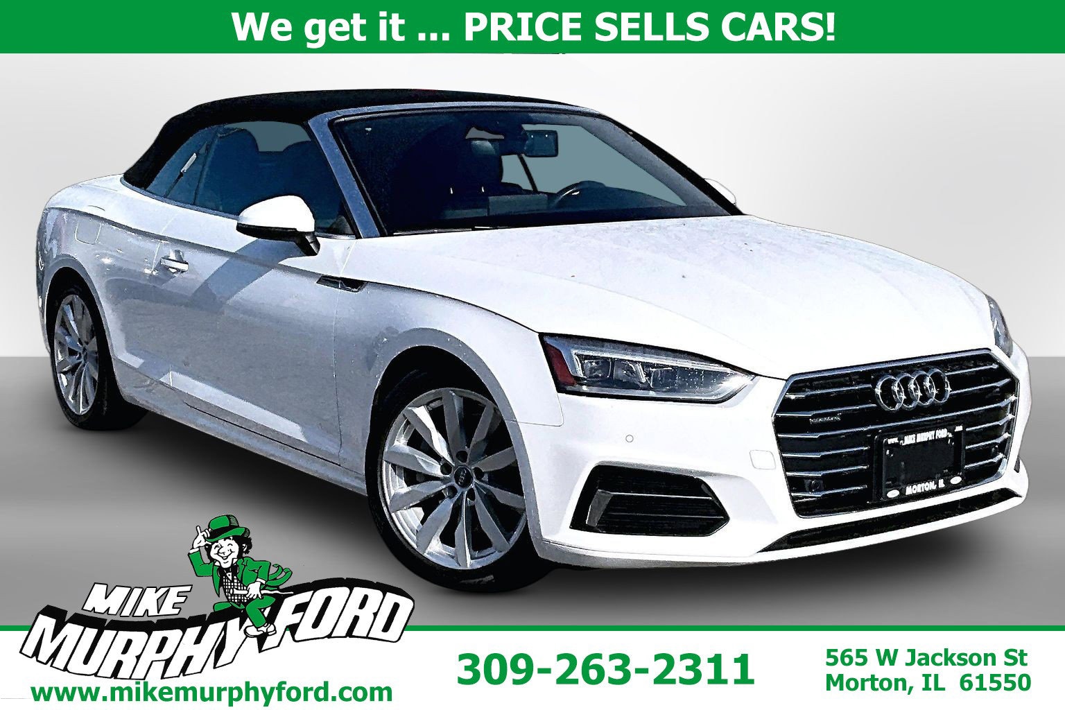 2018 Audi A5 Cabriolet 2.0T Premium Plus quattro S tronic's photo