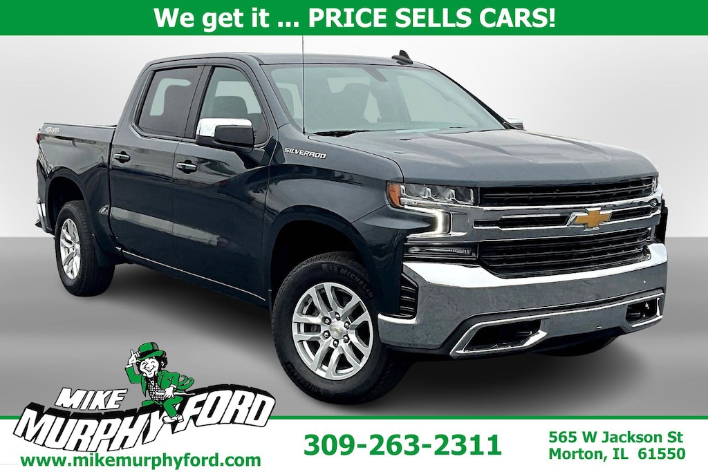 Used 2021 Chevrolet Silverado 1500 LT Truck Crew Cab