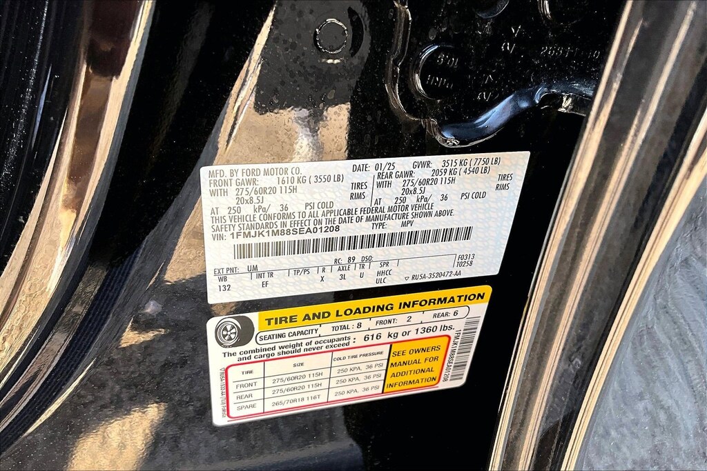 Used 2025 Ford Expedition Max Platinum SUV