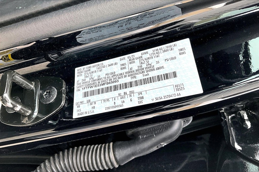 Used 2021 Ford F-150 Lariat Truck SuperCrew Cab