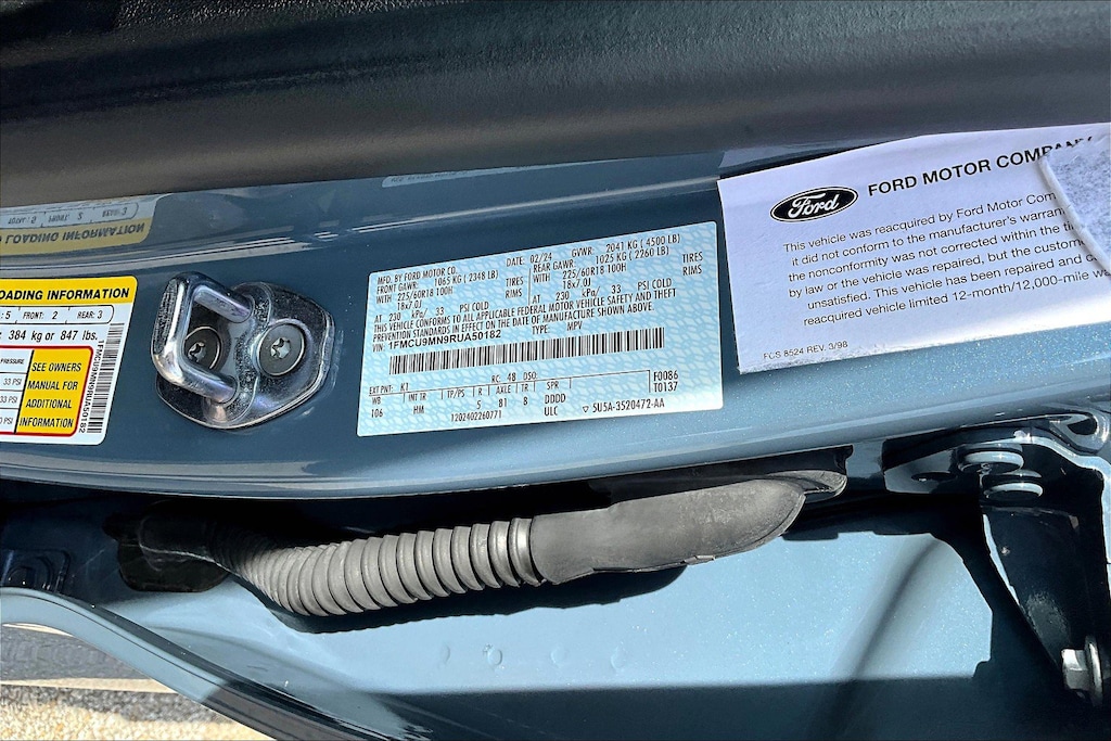 Used 2024 Ford Escape ST-Line SUV